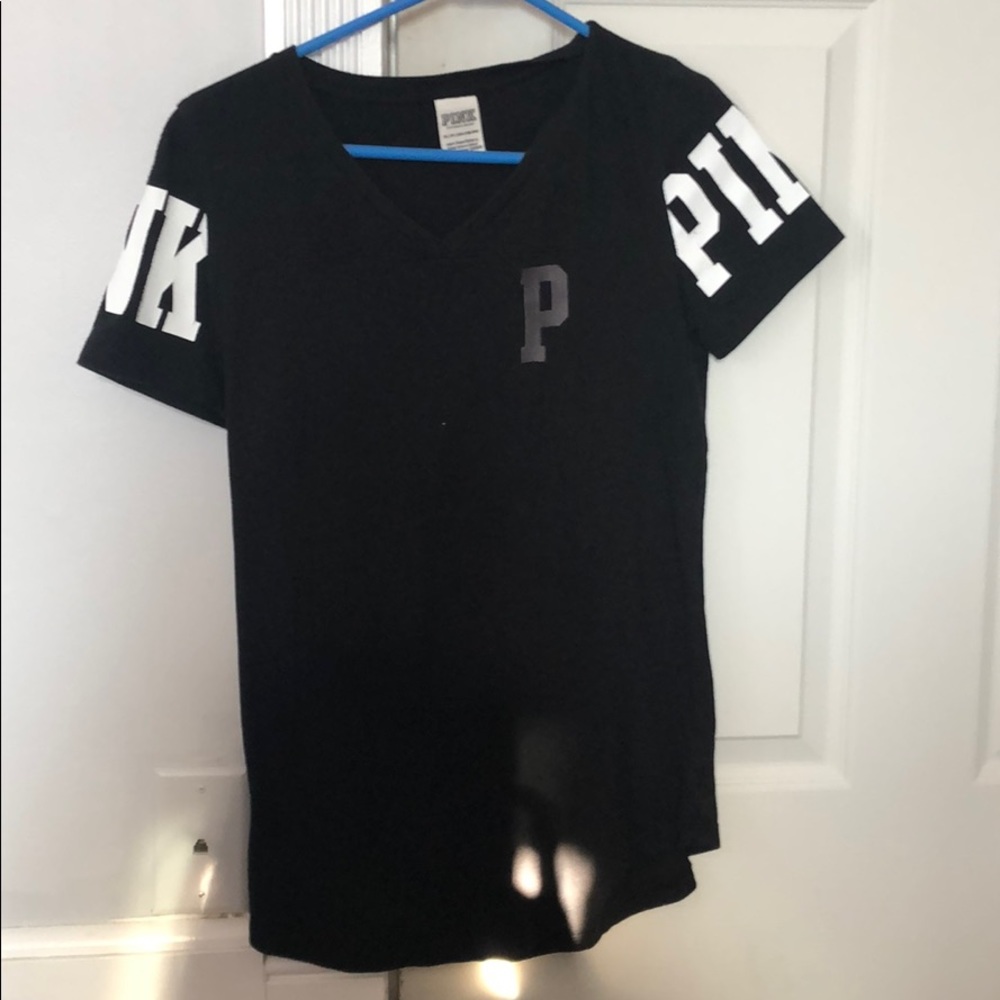 black v neck